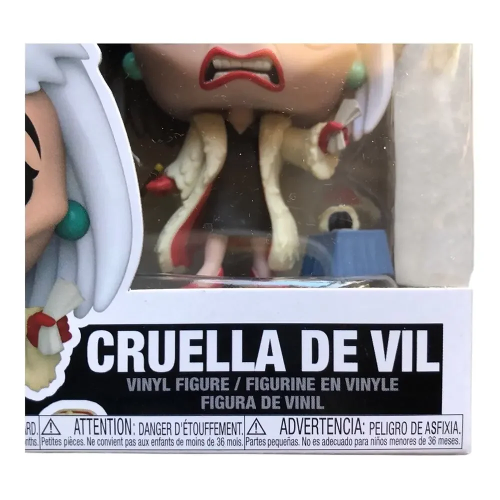 Funko Pop! Disney: Villains - Heiress Fashionista Cruella de Vil Figure #1083 - Picture 6 of 12
